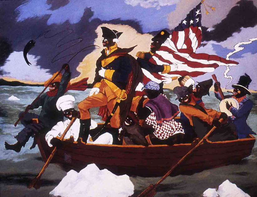 George Washington Carver Crossing the Delaware